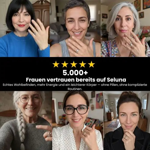 Anel Magnético Seluna — Bem-estar visível nas suas mãos